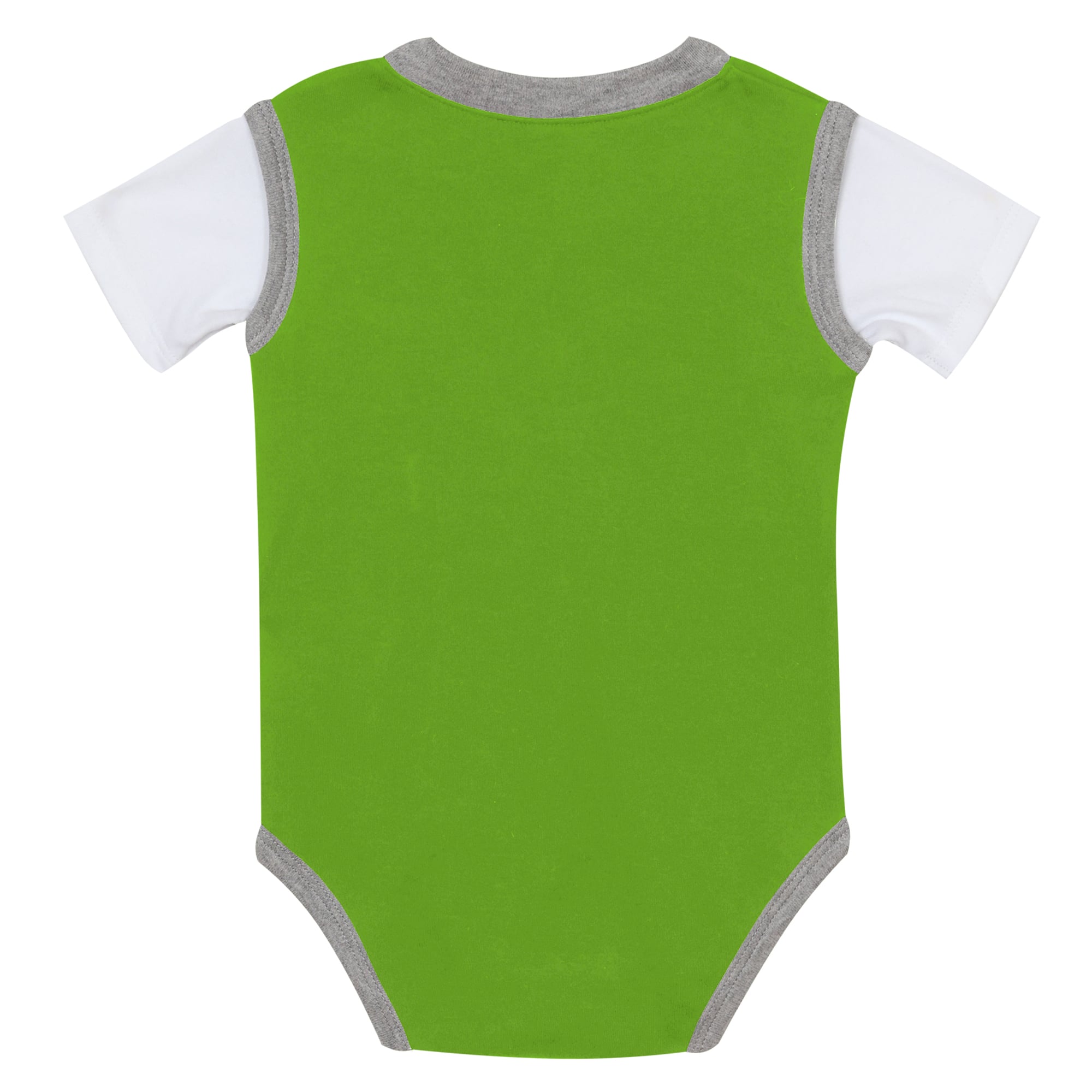 Ensemble body et pantalon deux pièces pour bébé Outerstuff vert fluo/gris chiné Seattle Seahawks